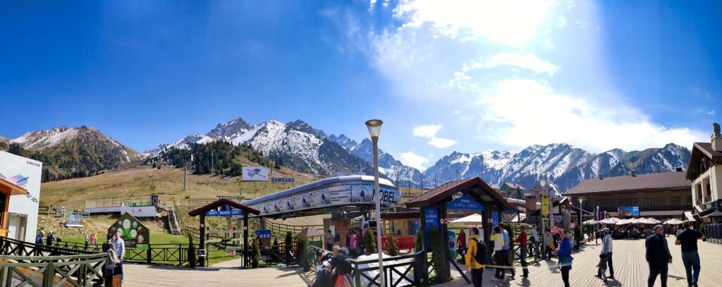 Almaty Discovery - Tourism in Kazakhstan, Shymbulak mountains, Trip to Shymbulak, Almaty ski resort